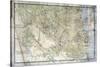 1863, Bertie County Wall Map, North Carolina, United States-null-Stretched Canvas