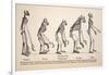 1863 Huxley From Ape To Man Evolution-Stewart Stewart-Framed Photographic Print