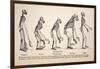 1863 Huxley From Ape To Man Evolution-Stewart Stewart-Framed Photographic Print