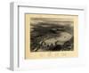 1863, New Orleans Bird's Eye View, Louisiana, United States-null-Framed Giclee Print