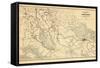 1863, New Orleans Louisiana Military Map, Louisiana, United States-null-Framed Stretched Canvas