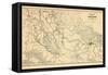 1863, New Orleans Louisiana Military Map, Louisiana, United States-null-Framed Stretched Canvas