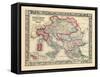 1864, Albania, Austria, Bulgaria, Croatia, Greece, Hungary, Italy, Romania, Russia-null-Framed Stretched Canvas
