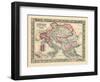 1864, Albania, Austria, Bulgaria, Croatia, Greece, Hungary, Italy, Romania, Russia-null-Framed Giclee Print