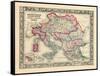 1864, Albania, Austria, Bulgaria, Croatia, Greece, Hungary, Italy, Romania, Russia-null-Framed Stretched Canvas