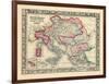 1864, Albania, Austria, Bulgaria, Croatia, Greece, Hungary, Italy, Romania, Russia-null-Framed Giclee Print