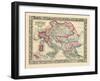 1864, Albania, Austria, Bulgaria, Croatia, Greece, Hungary, Italy, Romania, Russia-null-Framed Giclee Print