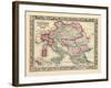 1864, Albania, Austria, Bulgaria, Croatia, Greece, Hungary, Italy, Romania, Russia-null-Framed Giclee Print