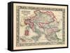 1864, Albania, Austria, Bulgaria, Croatia, Greece, Hungary, Italy, Romania, Russia-null-Framed Stretched Canvas