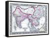 1864, Bangladesh, Cambodia, China, Laos, Malaysia, Nepal, Thailand, Vietnam, Asia, Hindoostan-null-Framed Stretched Canvas