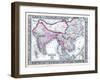 1864, Bangladesh, Cambodia, China, Laos, Malaysia, Nepal, Thailand, Vietnam, Asia, Hindoostan-null-Framed Giclee Print