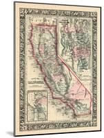 1864, California, Utah, San Francisco Bay Mitchell Plate, California, United States-null-Mounted Giclee Print