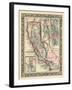 1864, California, Utah, San Francisco Bay Mitchell Plate, California, United States-null-Framed Giclee Print