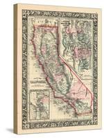 1864, California, Utah, San Francisco Bay Mitchell Plate, Utah, United States-null-Stretched Canvas