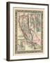 1864, California, Utah, San Francisco Bay Mitchell Plate, Utah, United States-null-Framed Giclee Print
