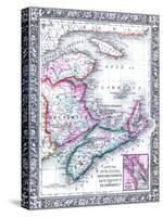1864, Canada, New Brunswick, Nova Scotia, Prince Edward Island, North America, Nova Scotia-null-Stretched Canvas