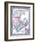 1864, Canada, New Brunswick, Nova Scotia, Prince Edward Island, North America, Nova Scotia-null-Framed Giclee Print