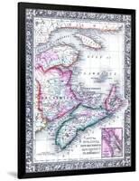 1864, Canada, New Brunswick, Nova Scotia, Prince Edward Island, North America, Nova Scotia-null-Framed Giclee Print