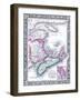 1864, Canada, New Brunswick, Nova Scotia, Prince Edward Island, North America, Nova Scotia-null-Framed Giclee Print