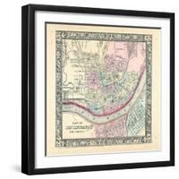 1864, Cincinnati Mitchell Plate, Ohio, United States-null-Framed Giclee Print