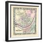 1864, Cincinnati Mitchell Plate, Ohio, United States-null-Framed Giclee Print