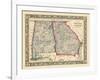 1864, Georgia and Alabama Mitchell Plate, Alabama, United States-null-Framed Giclee Print