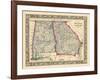 1864, Georgia and Alabama Mitchell Plate, Alabama, United States-null-Framed Giclee Print