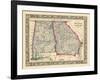 1864, Georgia and Alabama Mitchell Plate, Alabama, United States-null-Framed Giclee Print