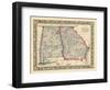 1864, Georgia and Alabama Mitchell Plate, Alabama, United States-null-Framed Premium Giclee Print