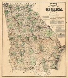 10++ Most Georgia map wall art images information