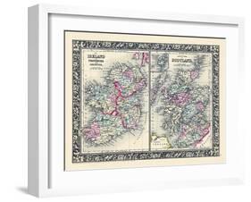 1864, Ireland, United Kingdom, Europe, Ireland, Scotland-null-Framed Giclee Print