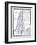 1864, Israel, Jordania, Palestine, Asia, Holy Land, Palestine, Modern Jerusalem-null-Framed Premium Giclee Print
