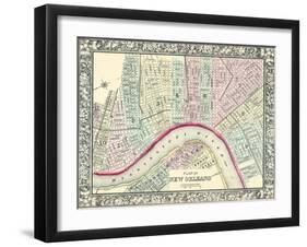 1864, Louisiana, New Orleans-null-Framed Giclee Print