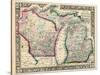 1864, Michigan and Wisconsin, United States-null-Stretched Canvas