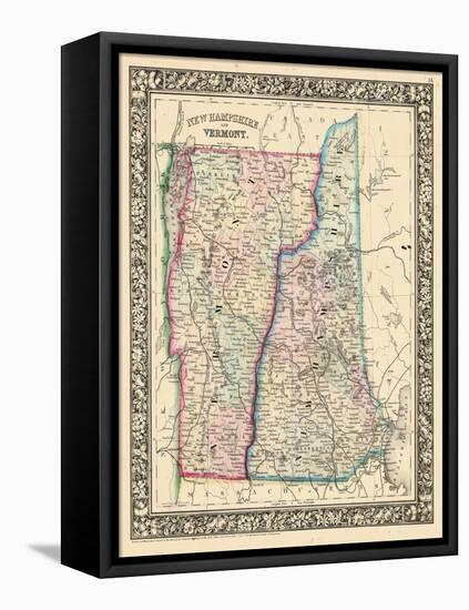 1864, New Hampshire, Vermont, United States-null-Framed Stretched Canvas