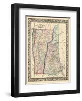 1864, New Hampshire, Vermont, United States-null-Framed Giclee Print