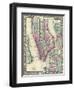 1864, New York, New York, Brooklyn, Manhattan, Jersey City, Hoboken-null-Framed Giclee Print