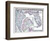 1864, North Carolina, South Carolina, Florida Mitchell Plate, South Carolina, United States-null-Framed Giclee Print