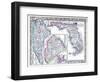 1864, North Carolina, South Carolina, Florida Mitchell Plate, South Carolina, United States-null-Framed Giclee Print