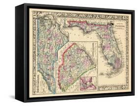1864, North Carolina, South Carolina, Florida, North Carolina, United States-null-Framed Stretched Canvas