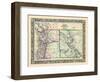 1864, Oregon, Washington and Idaho, Oregon, United States-null-Framed Giclee Print