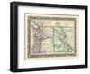 1864, Oregon, Washington and Idaho, Oregon, United States-null-Framed Giclee Print