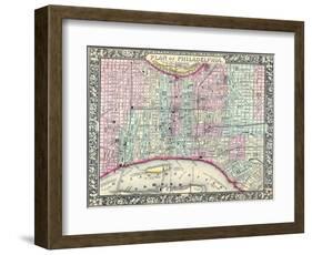 1864, Pennsylvania, Philadelphia-null-Framed Giclee Print