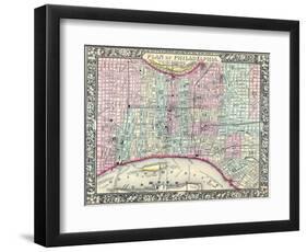 1864, Pennsylvania, Philadelphia-null-Framed Giclee Print