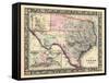 1864, Texas Mitchell Plate, Texas, United States-null-Framed Stretched Canvas