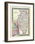 1864, United States, Illinois, North America, Illinois, Chicago-null-Framed Giclee Print