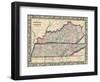 1864, United States, Kentucky, Tennessee, North America, Kentucky and Tennessee-null-Framed Giclee Print