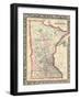 1864, United States, Minnesota, North America, Minnesota-null-Framed Giclee Print