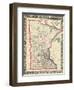 1864, United States, Minnesota, North America, Minnesota-null-Framed Giclee Print