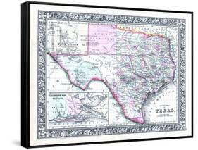 1864, United States, Texas, North America-null-Framed Stretched Canvas